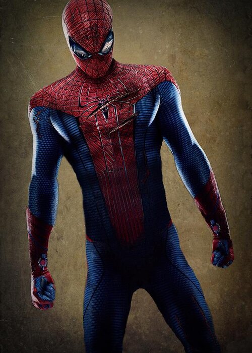 Metallic Poster 47x67 cm The Amazing Spiderman 2 Webslinger